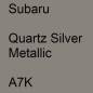 Preview: Subaru, Quartz Silver Metallic, A7K.